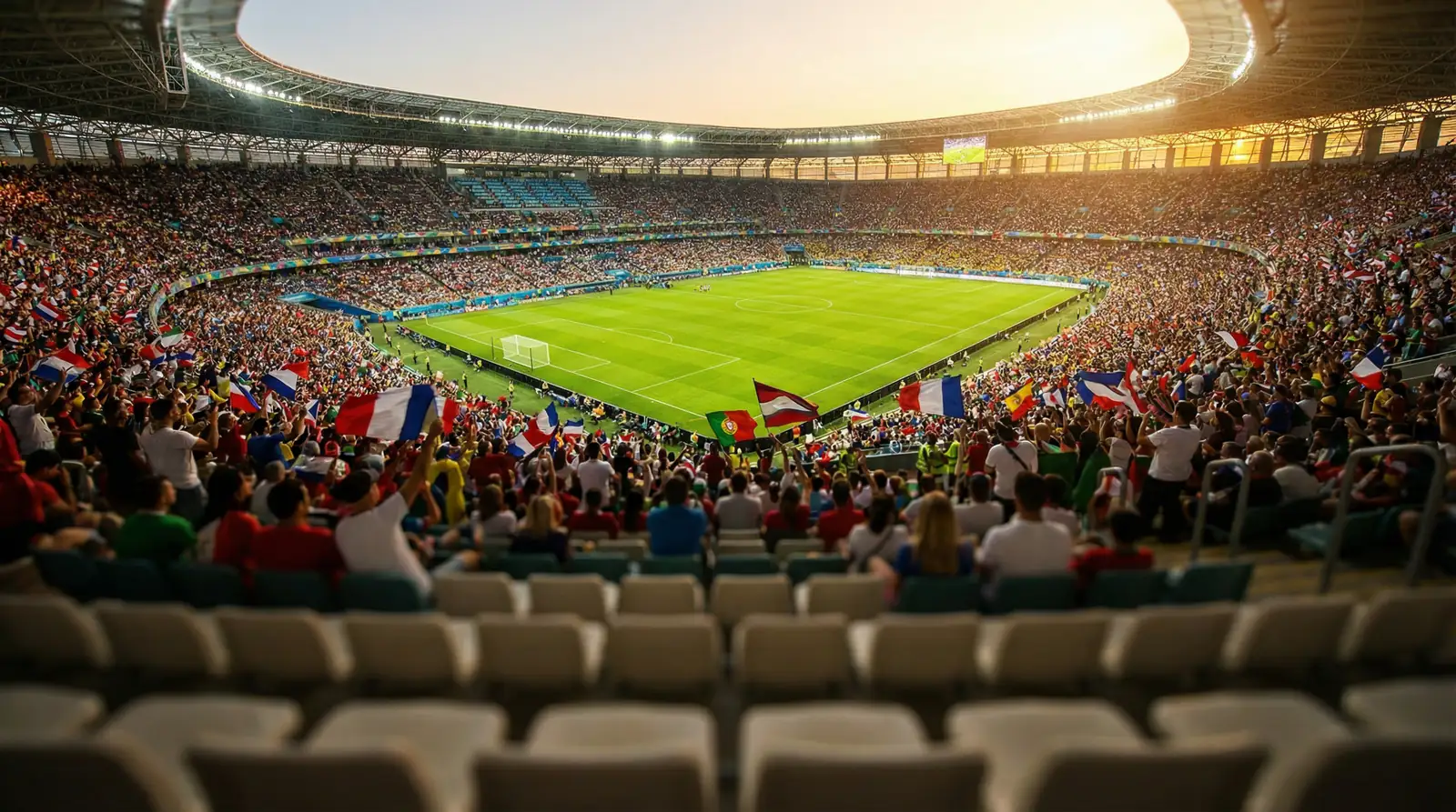 MM-kisat 2026 stadionin tunnelma ennen ottelua