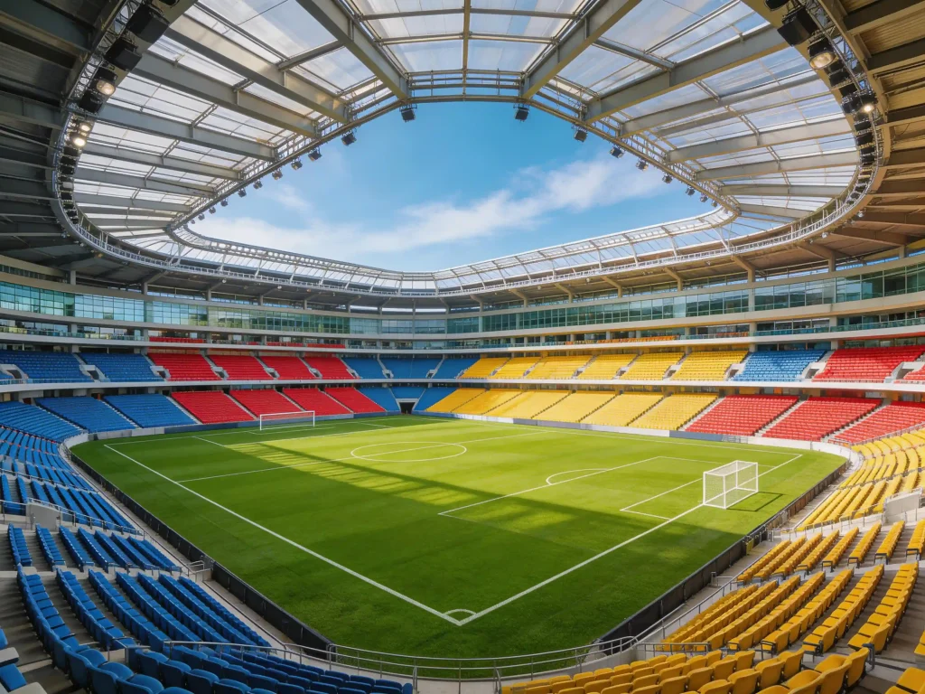 MM 2026 USA stadionit kartalla ja kapasiteetit